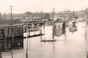 Union Station Flooded